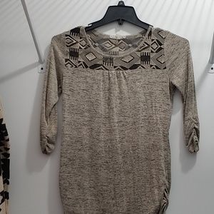 Maternity Half Sleeve Top